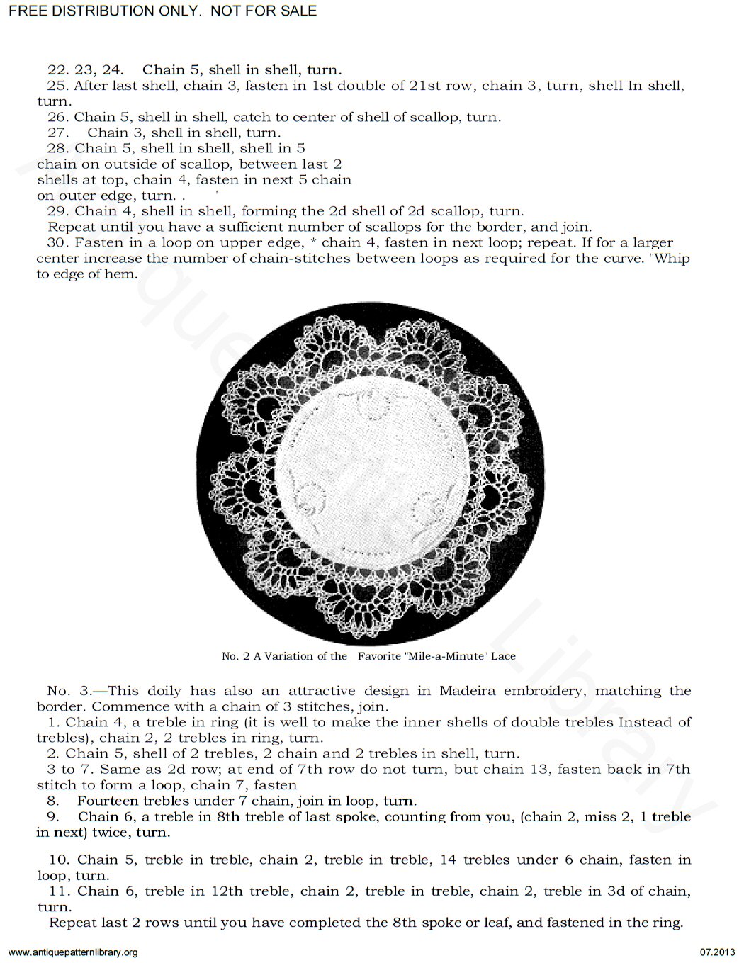 6-AK008 A Variety of Borders in Crochet, for Centerpieces and Doilies