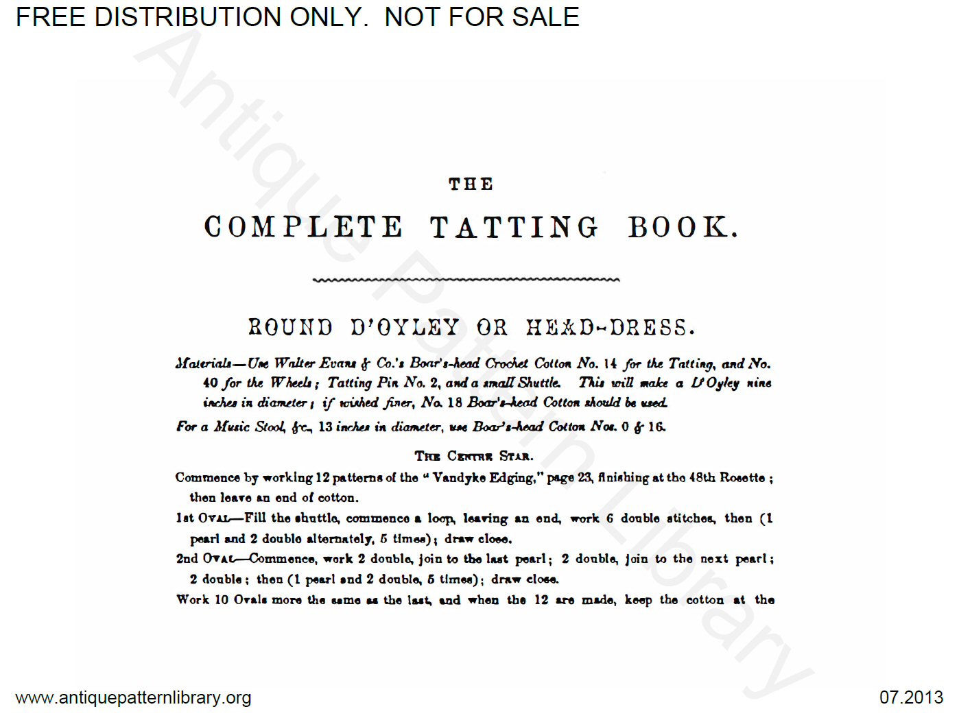 6-BD002 The Complete Tatting Book