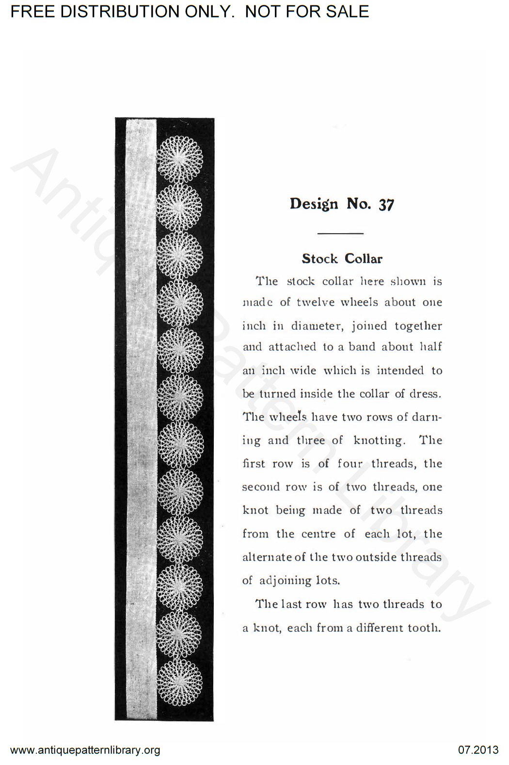 6-DS001 Teneriffe Lace Designs and Instructions.