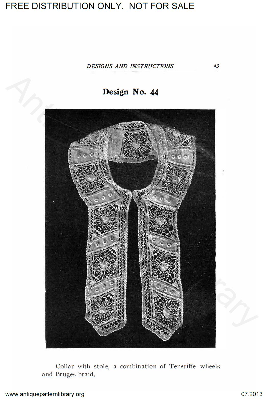 6-DS001 Teneriffe Lace Designs and Instructions.