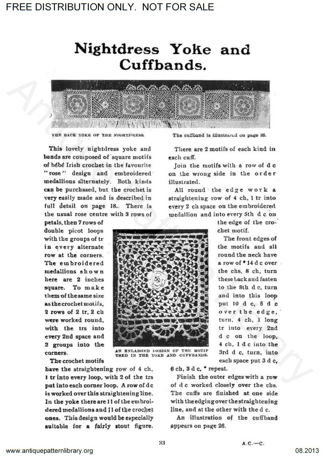 6-EN001 The Home Art Series Artistic Crochet