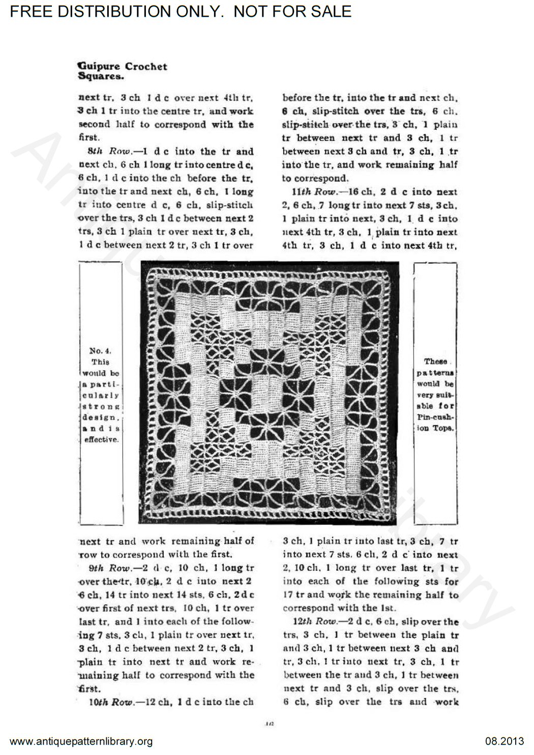 6-EN001 The Home Art Series Artistic Crochet