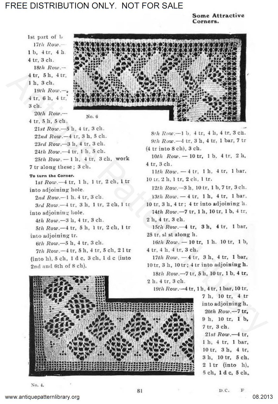 6-EN004 Distinctive Crochet,