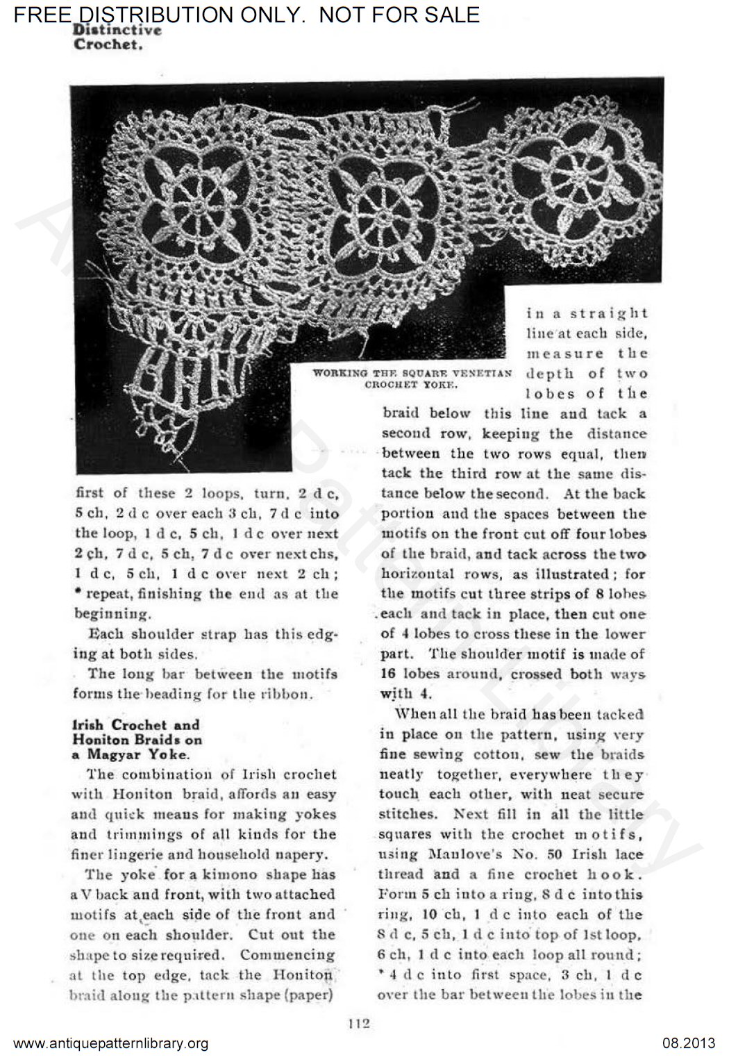 6-EN004 Distinctive Crochet,