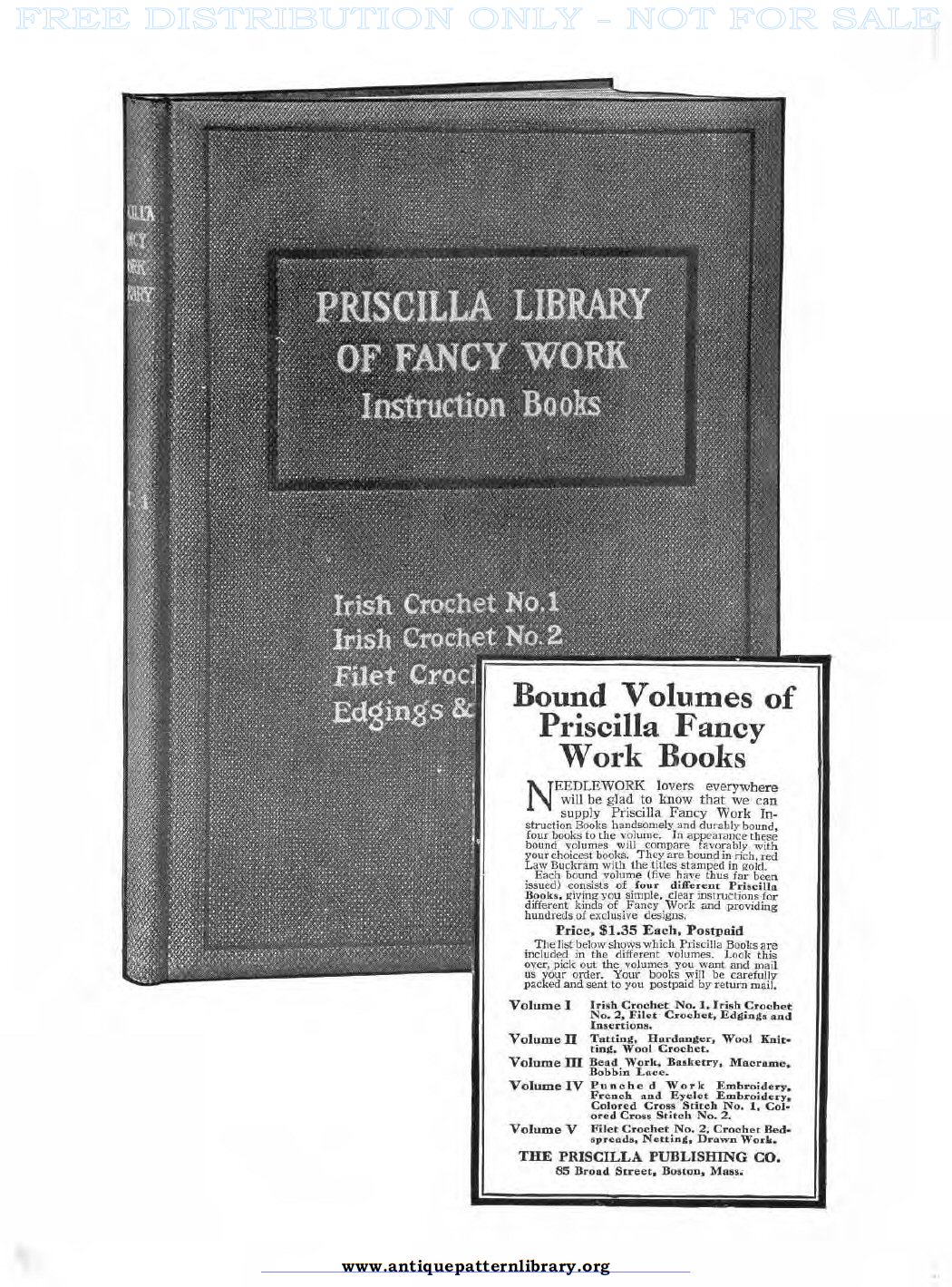 6-JA003 Priscilla Crochet Book