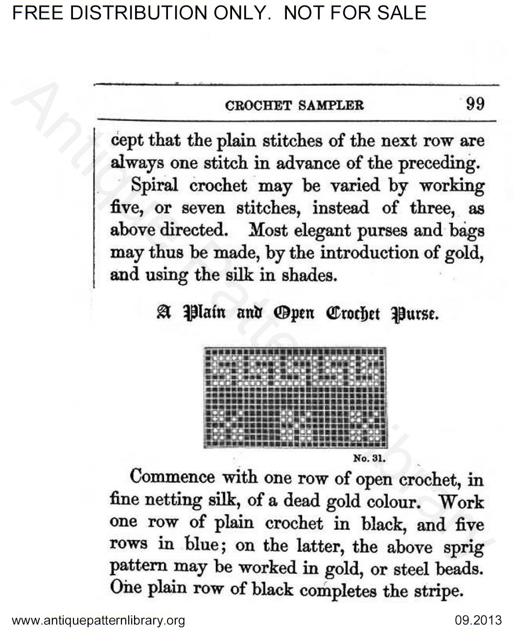 6-JA007 My Crochet Sampler.