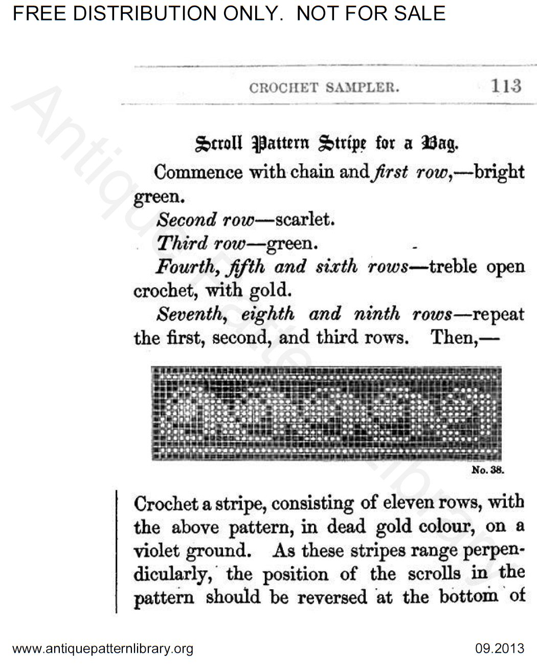 6-JA007 My Crochet Sampler.