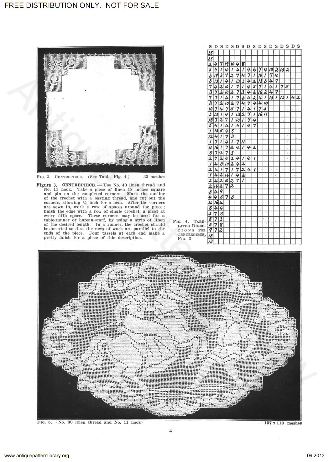 6-JA018 The Priscilla Filet Crochet Book No. 2