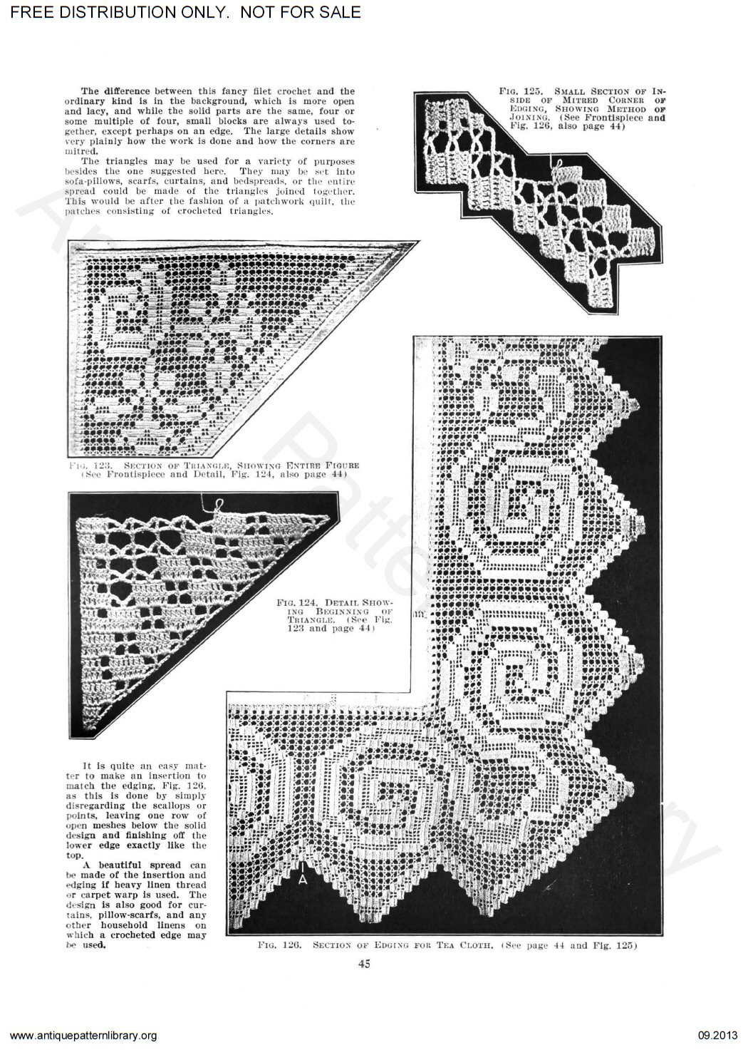 6-JA018 The Priscilla Filet Crochet Book No. 2