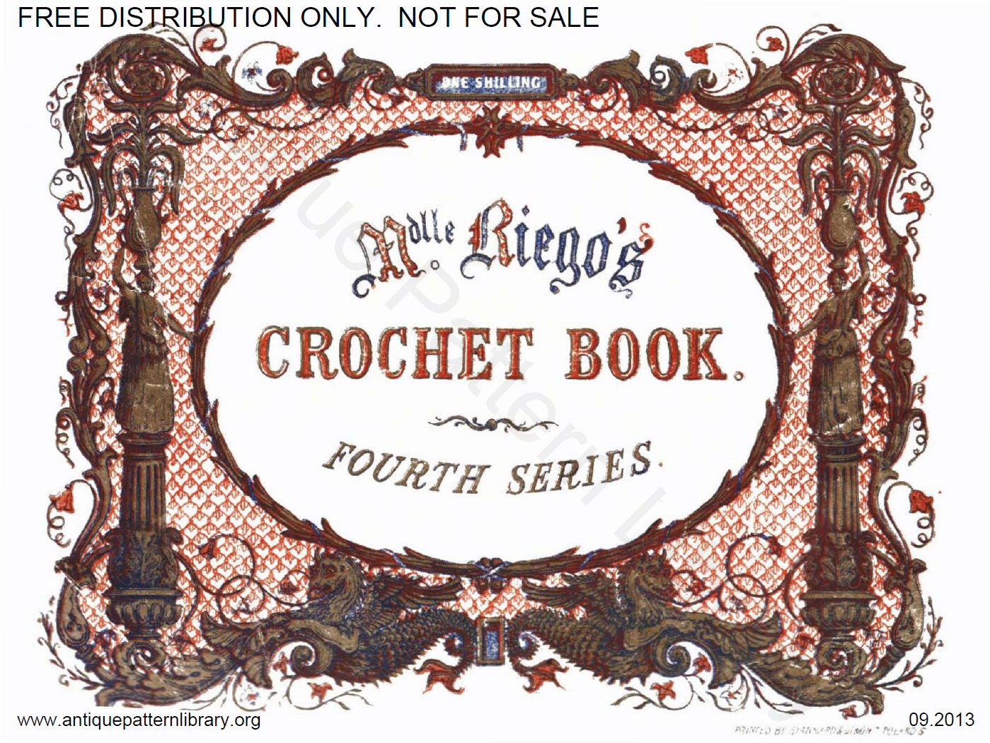 6-JA021 The Crochet Book, Fourth Series