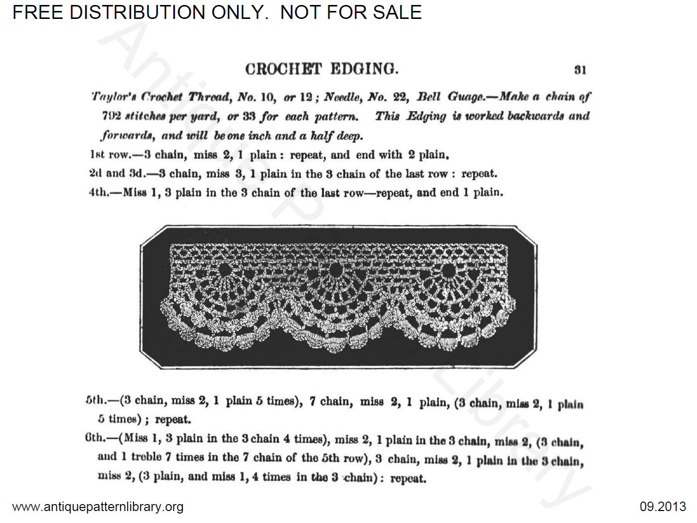 6-JA021 The Crochet Book, Fourth Series