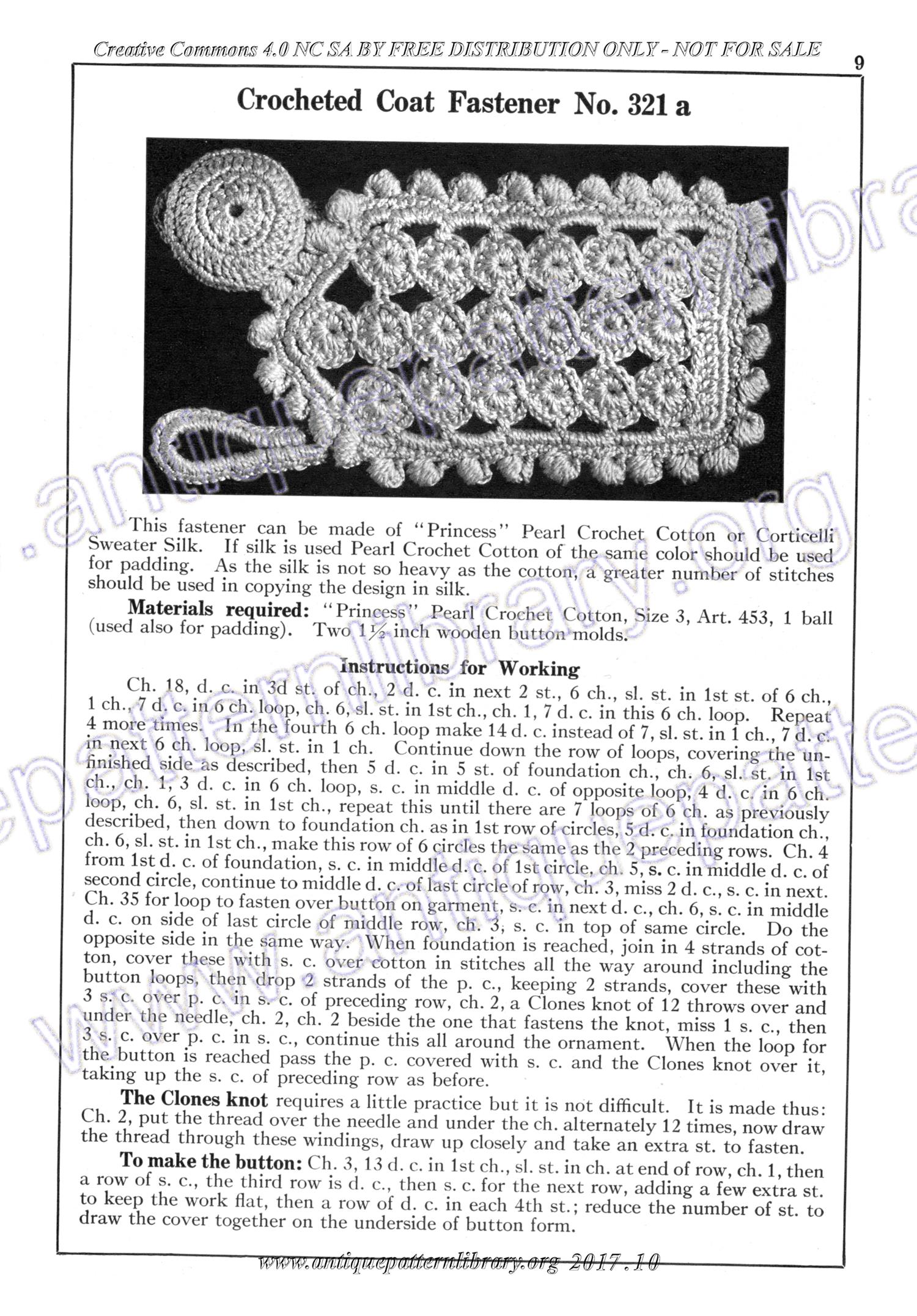 6-JA023 Lessons in Crochet