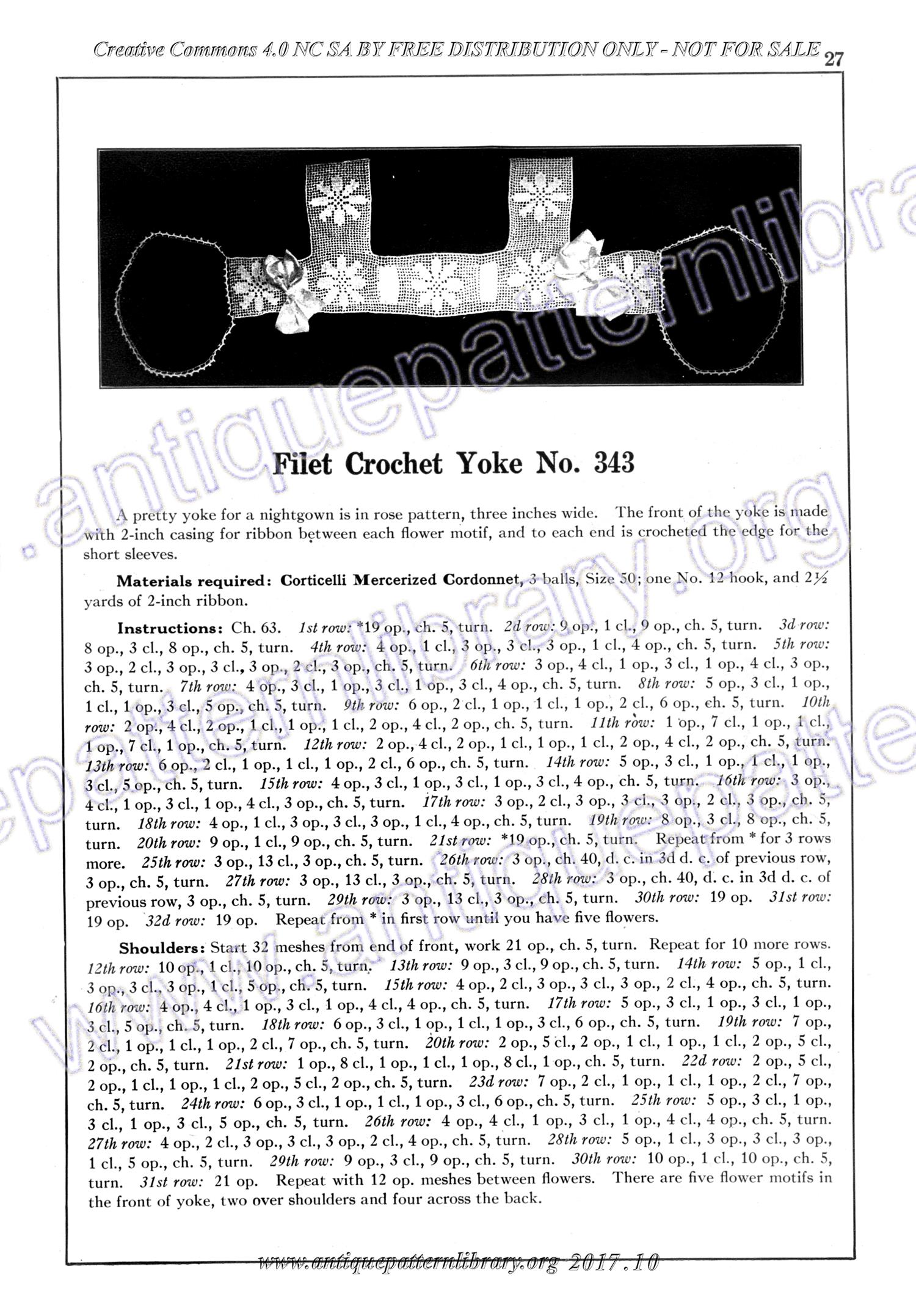 6-JA023 Lessons in Crochet