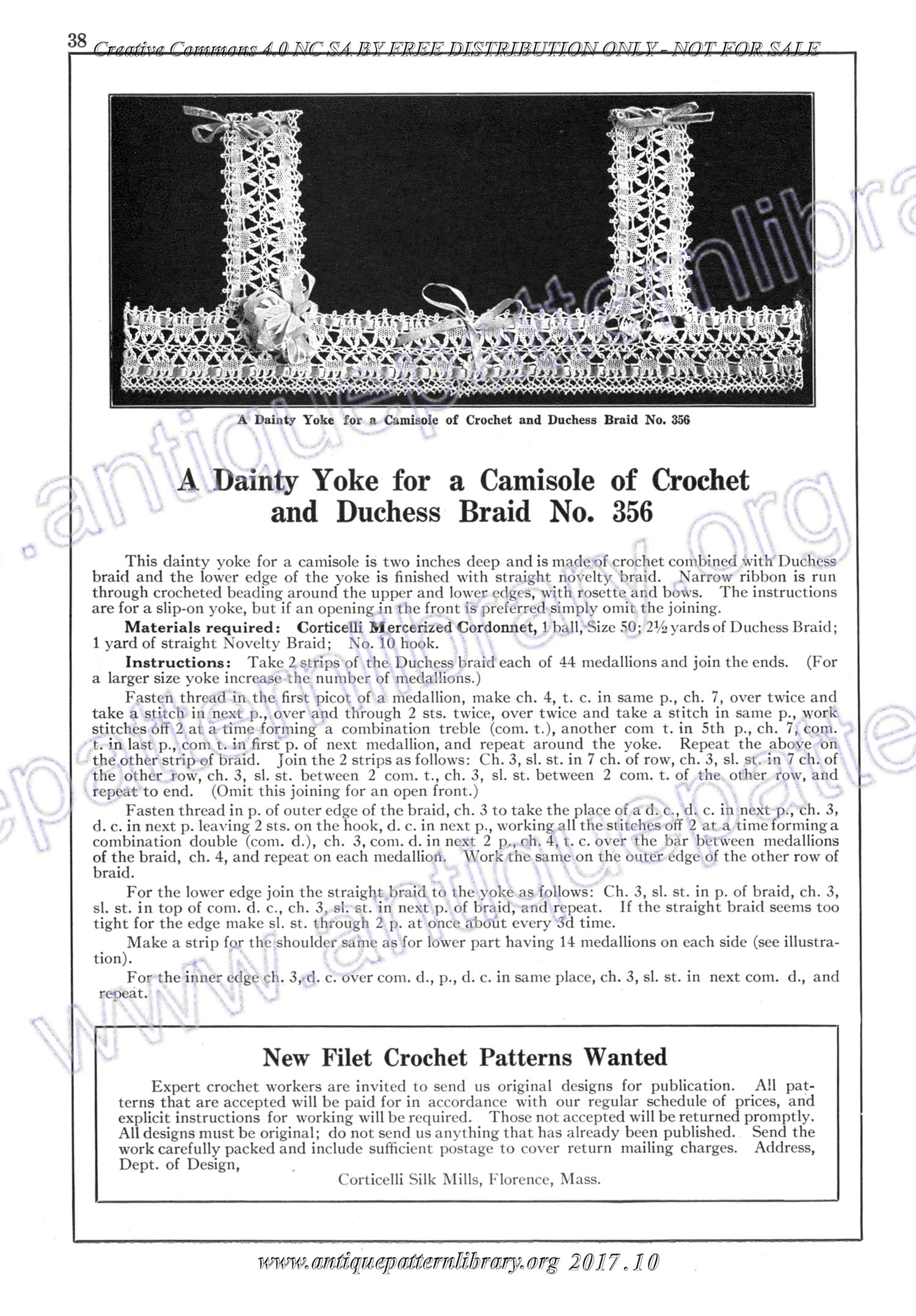 6-JA023 Lessons in Crochet