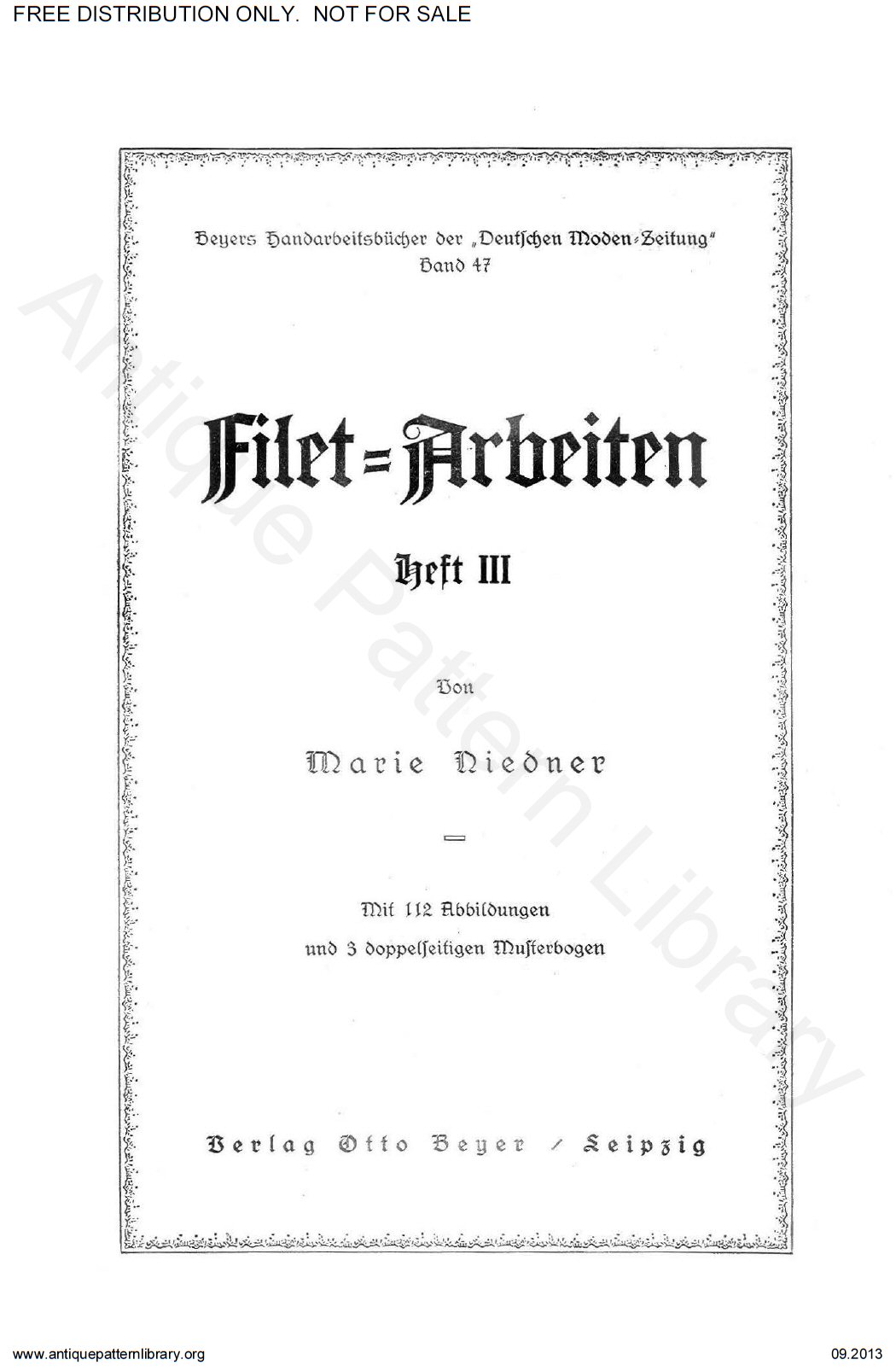 6-SW001 Filet-Arbeiten,