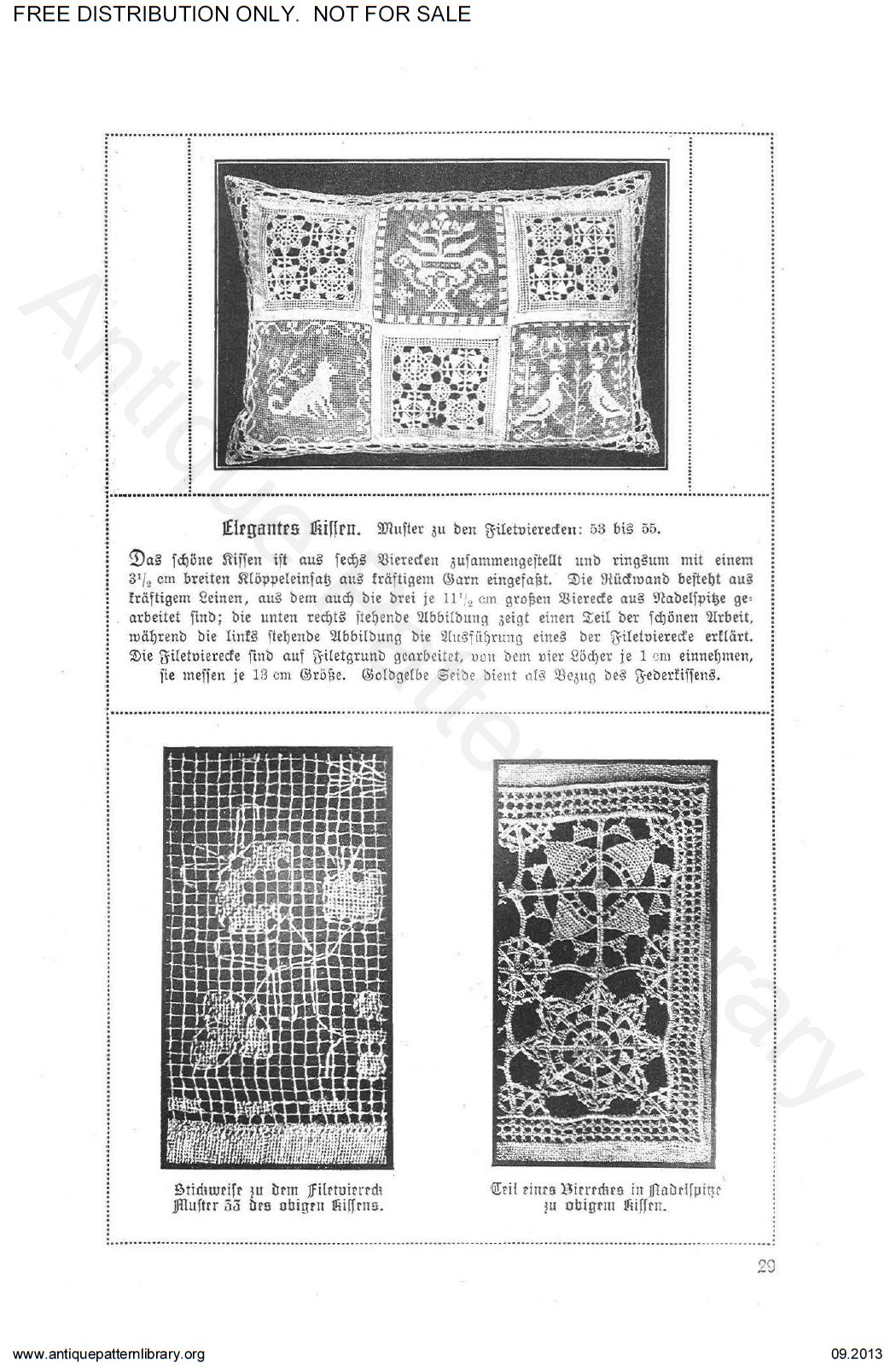 6-SW001 Filet-Arbeiten,