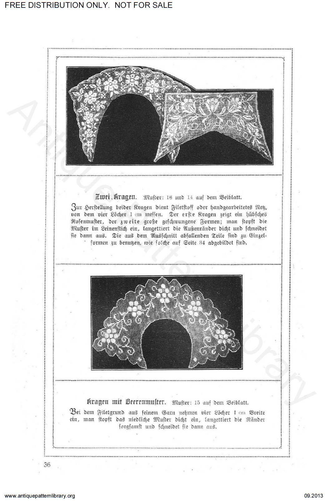 6-SW001 Filet-Arbeiten,