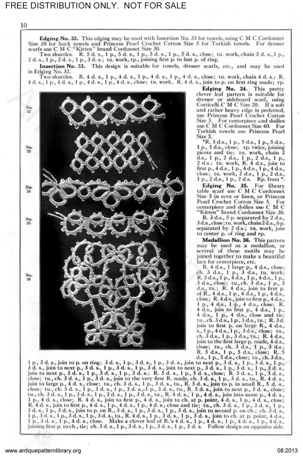 6-TA007 Corticelli Lessons in Tatting