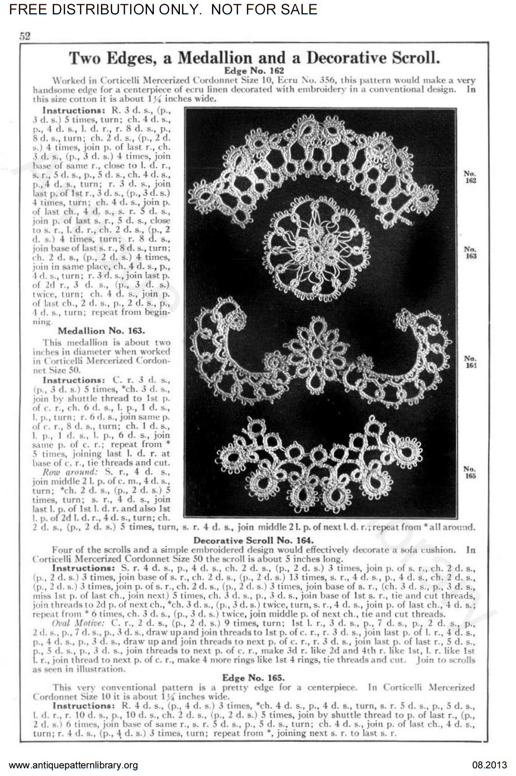 6-TA007 Corticelli Lessons in Tatting