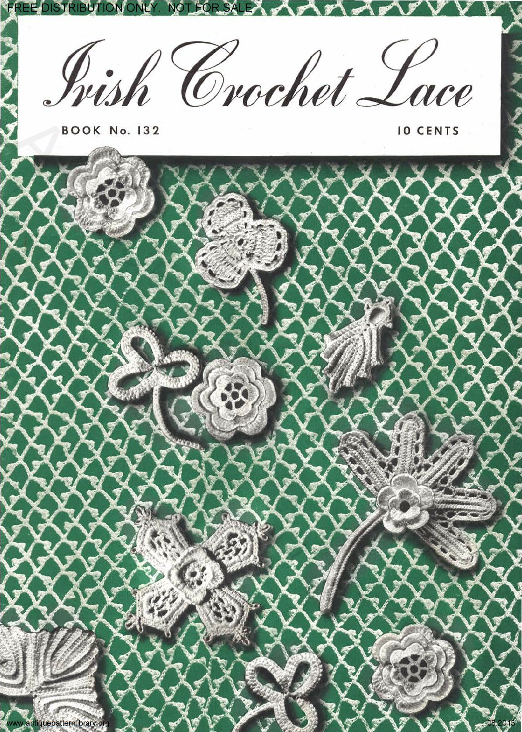 6-TA008 Irish Crochet Lace Book No. 132