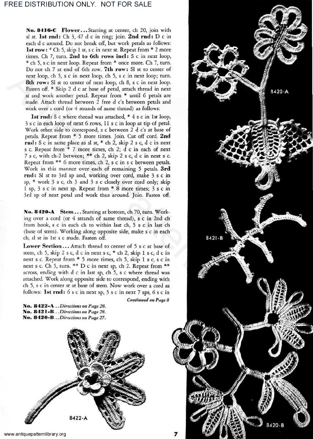 6-TA008 Irish Crochet Lace Book No. 132