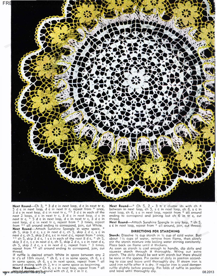 6-TA017 Star Book 121 Crochet Suggestions for Fairs and Bazaars