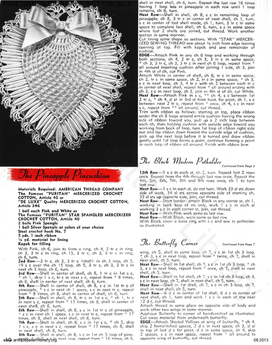 6-TA017 Star Book 121 Crochet Suggestions for Fairs and Bazaars