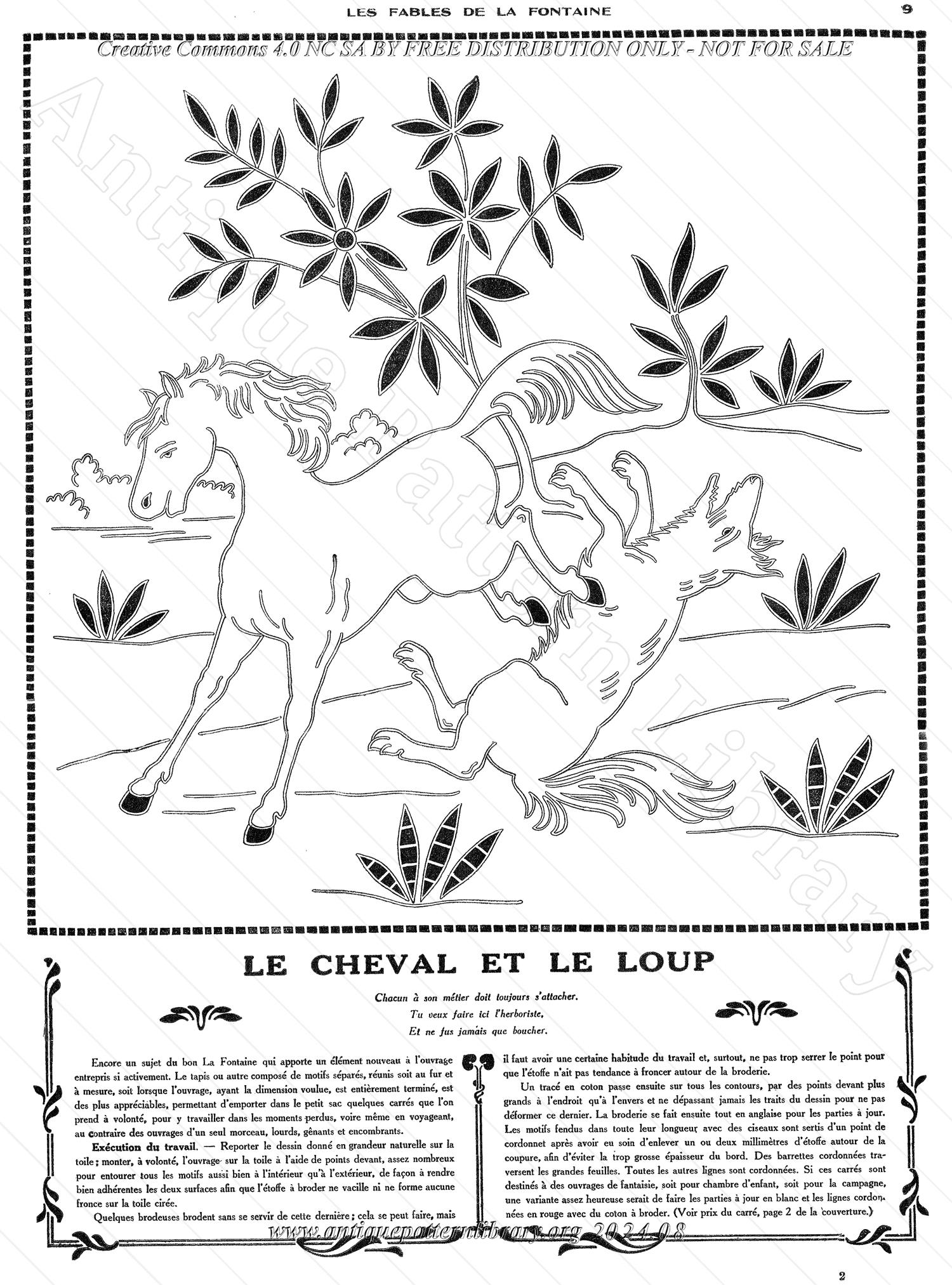 9-LP001 [4] Fables de La Fontaine, Les.