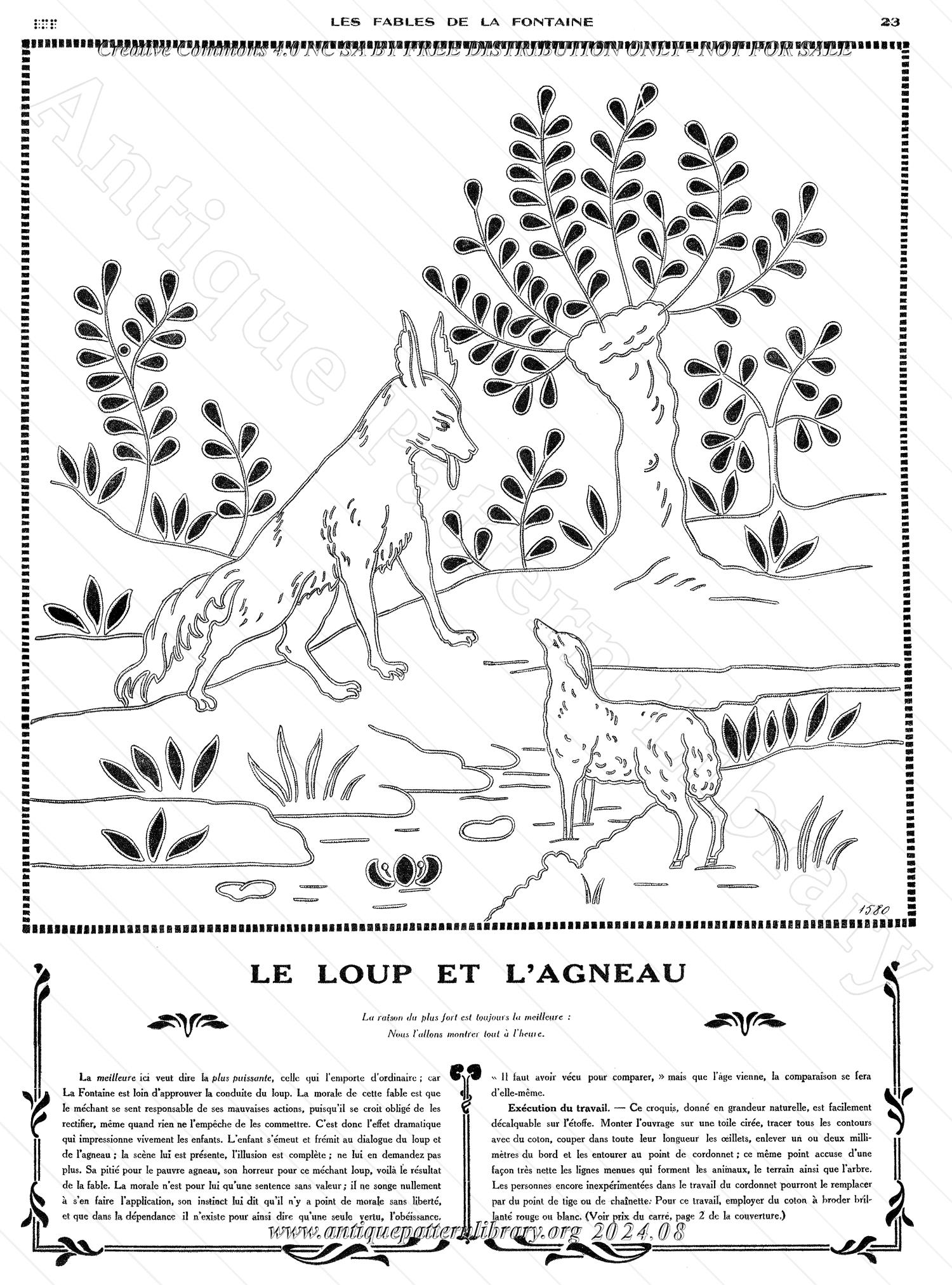 9-LP001 [4] Fables de La Fontaine, Les.
