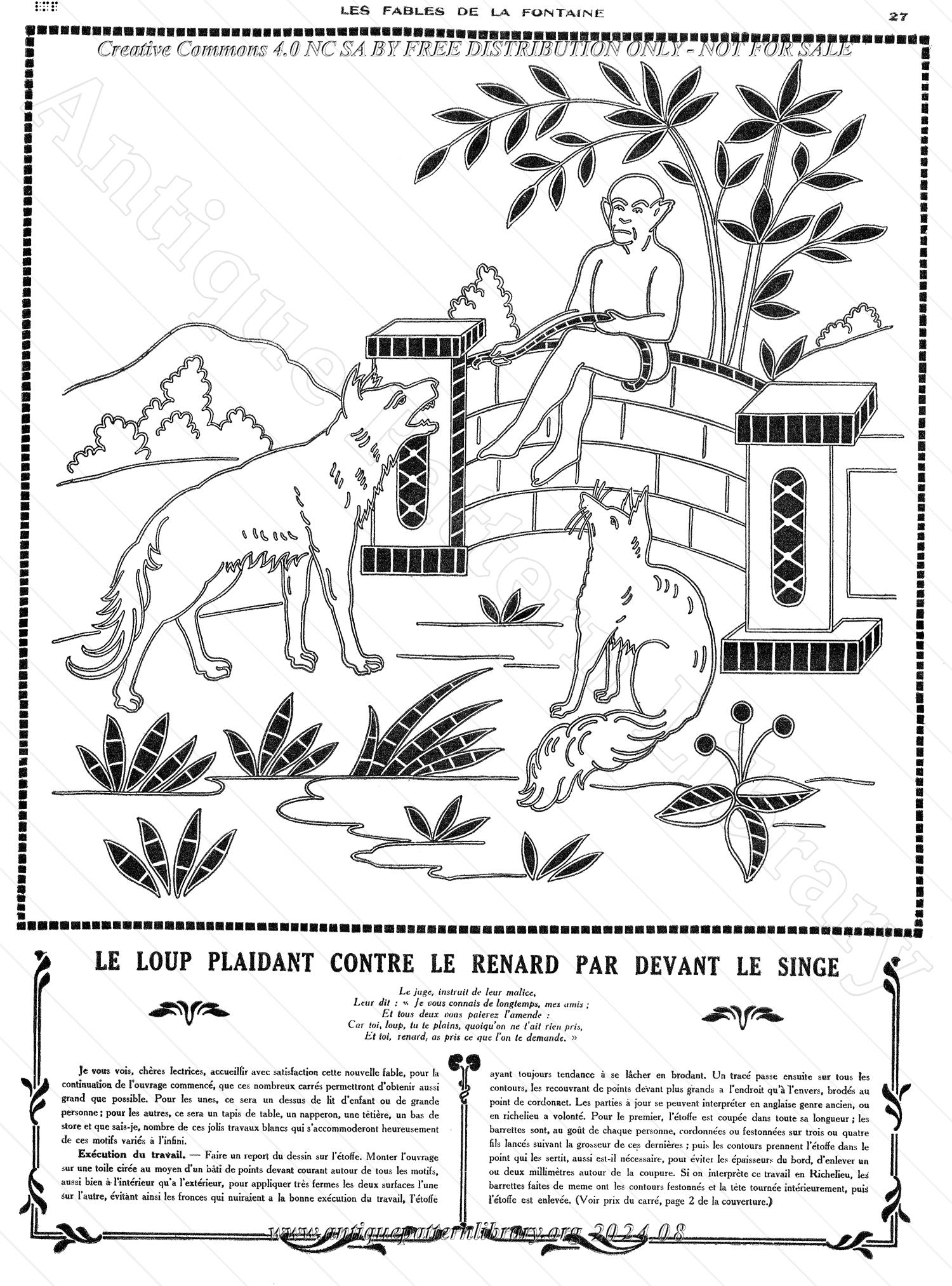 9-LP001 [4] Fables de La Fontaine, Les.