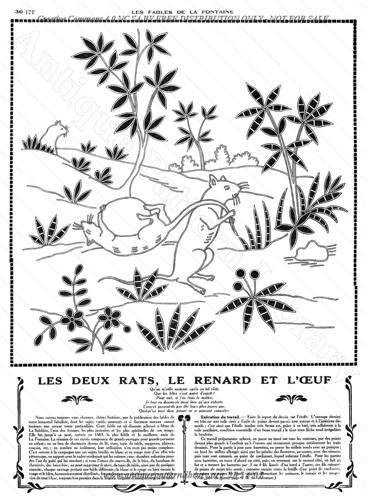 9-LP001 [4] Fables de La Fontaine, Les.