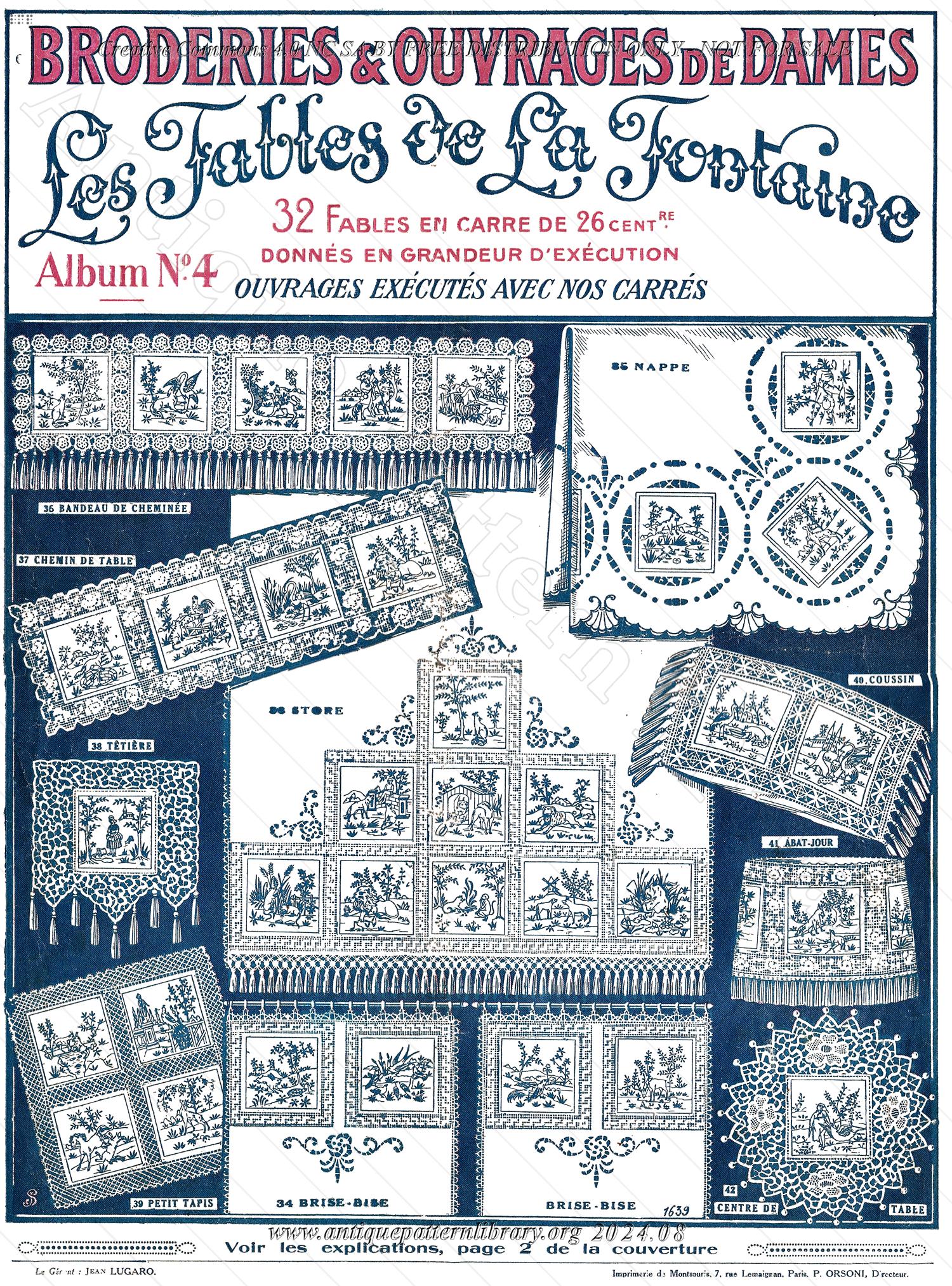 9-LP001 [4] Fables de La Fontaine, Les.