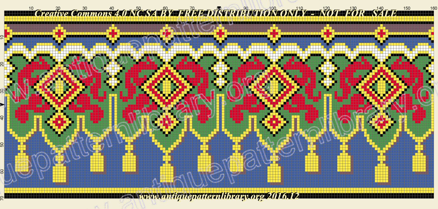 A-MH099 Purse and border pattern