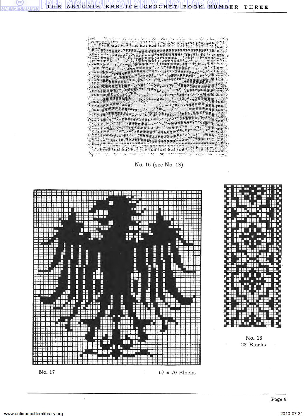 B-AH001 Antonie Ehrlich Crochet Book No. 3: