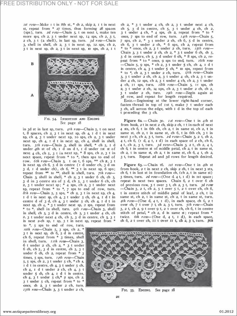 Priscilla Crochet Book Edges and Insertions