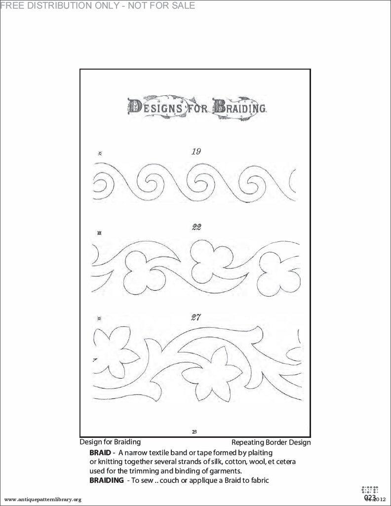 B-LP001 Briggs & Co.s Patent Transferring Papers