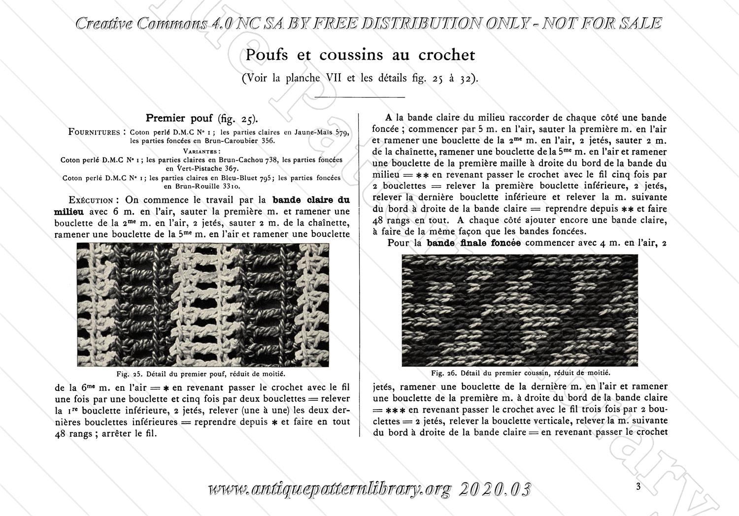 B-SW062 Le Crochet - IIIme Serie