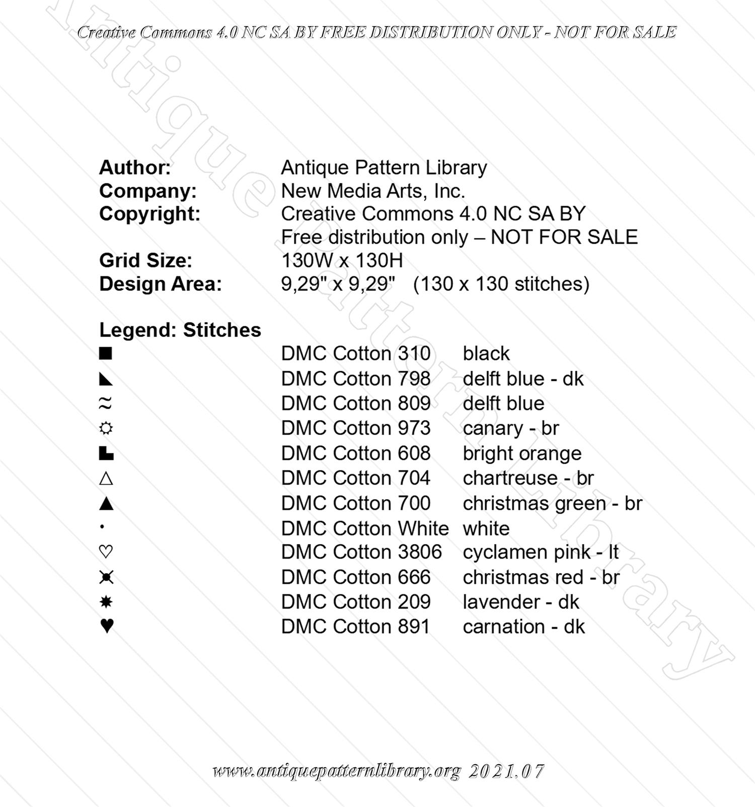 B-VP006 Pattern 1054a