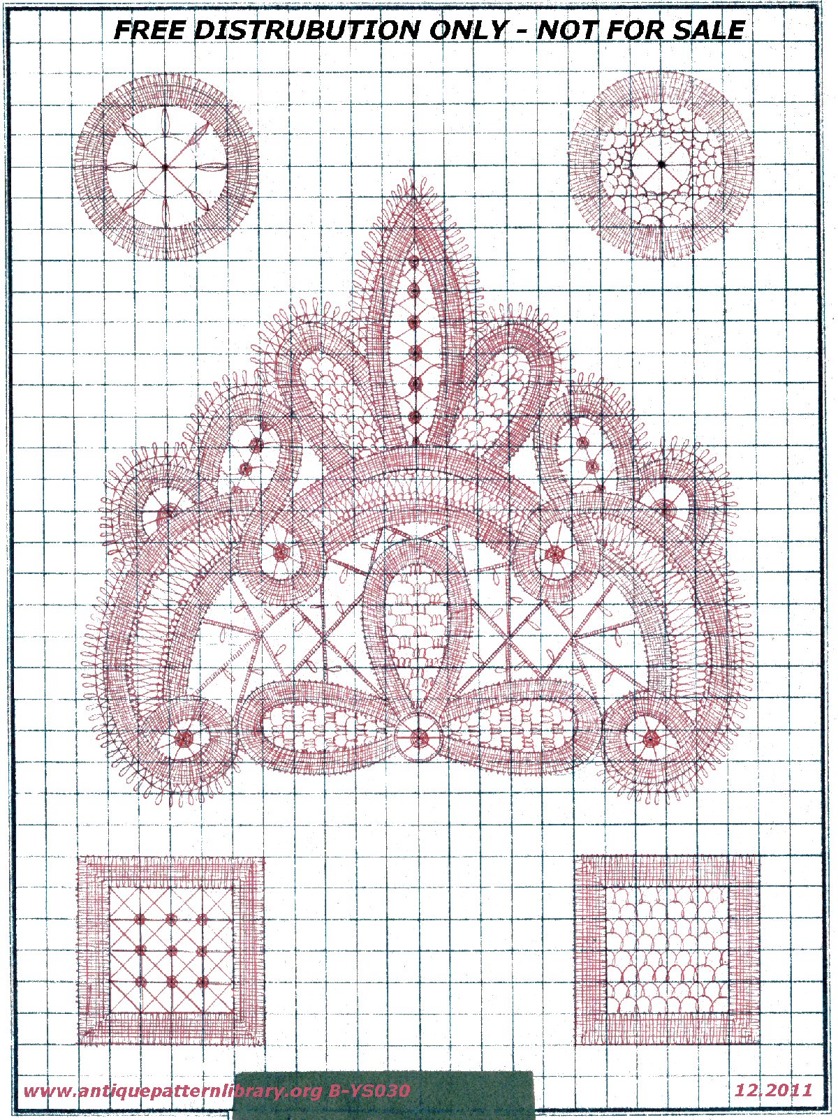 Handdrawn pattern sheet