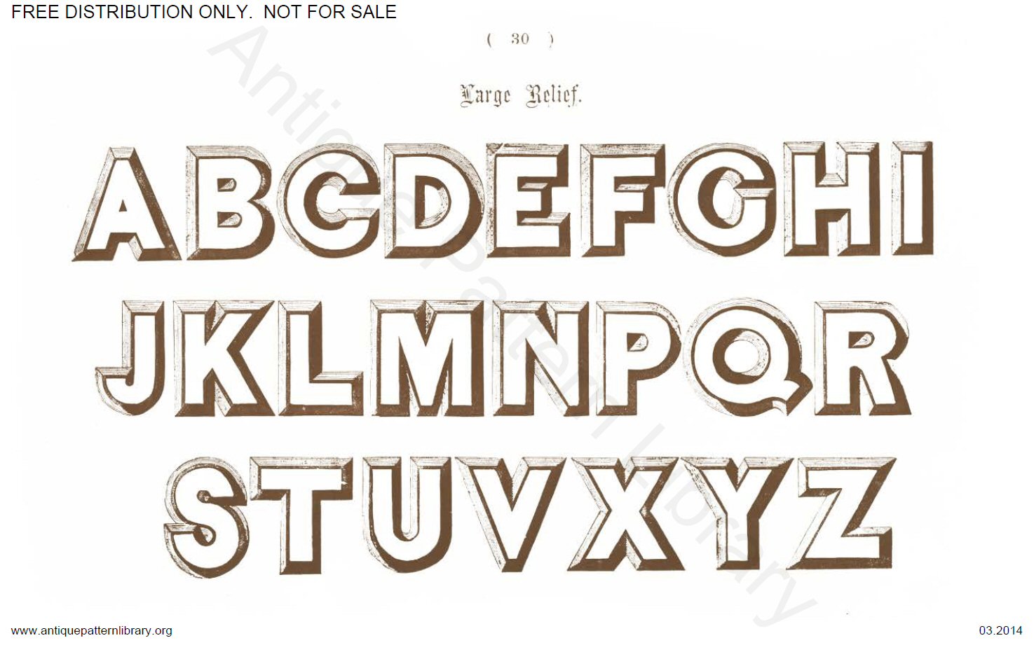 B-YS031 Delamotte, Examples of Modern Alphabets