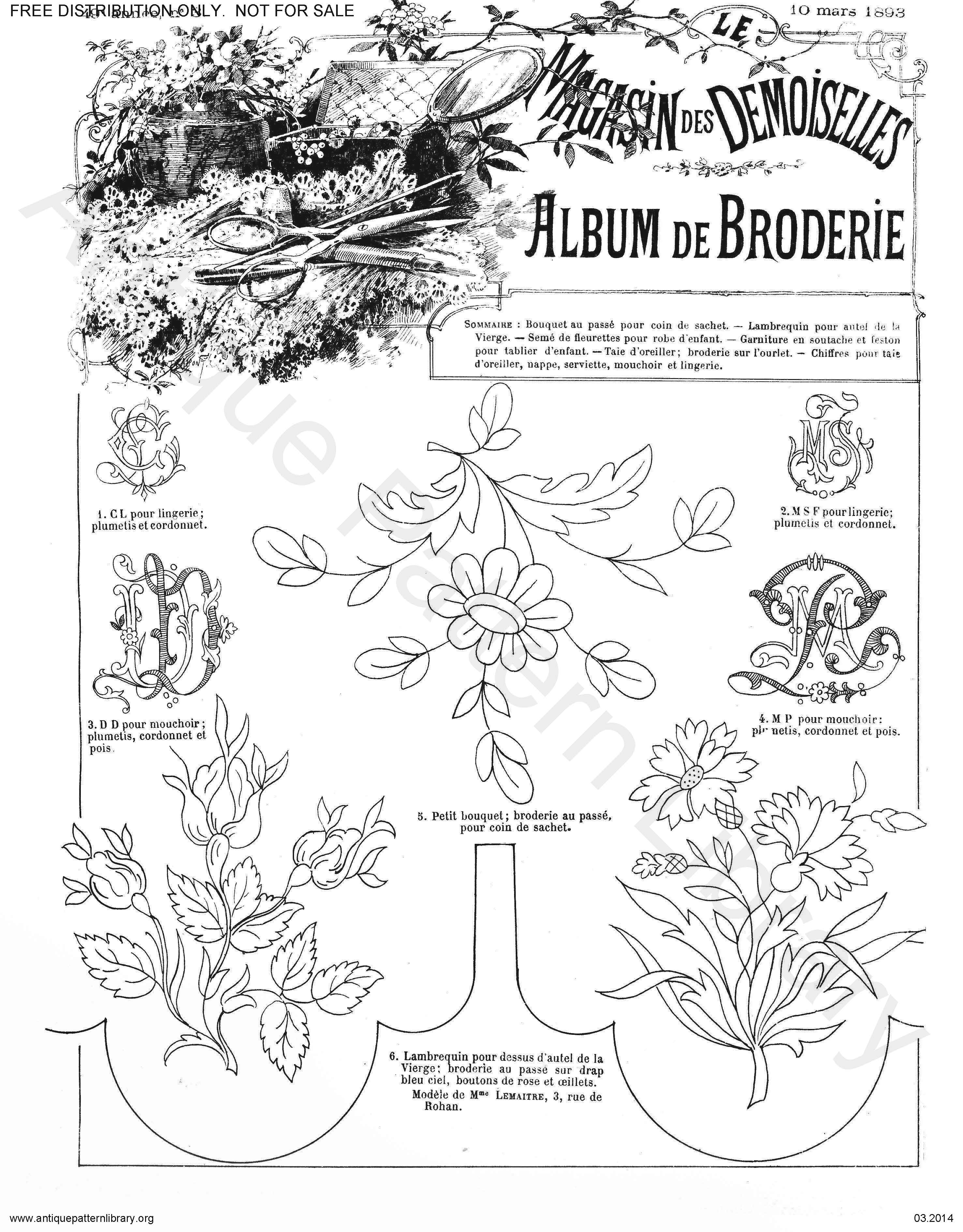 B-YS036 MdMAlbumBroderie