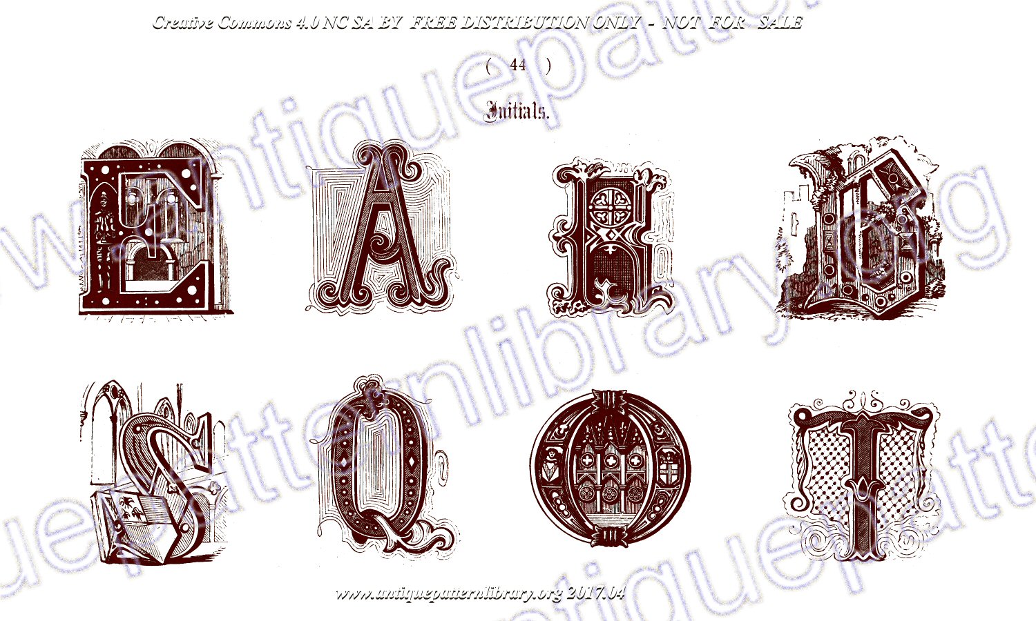 B-YS046 The Book of Ornamental Alphabets