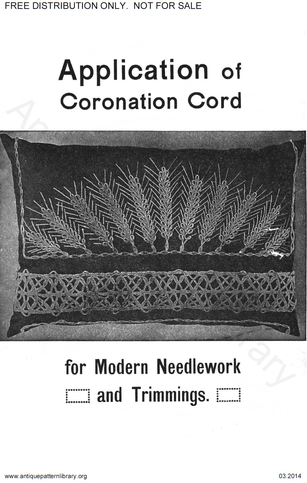 B-YS052 Application of Coronation Cord