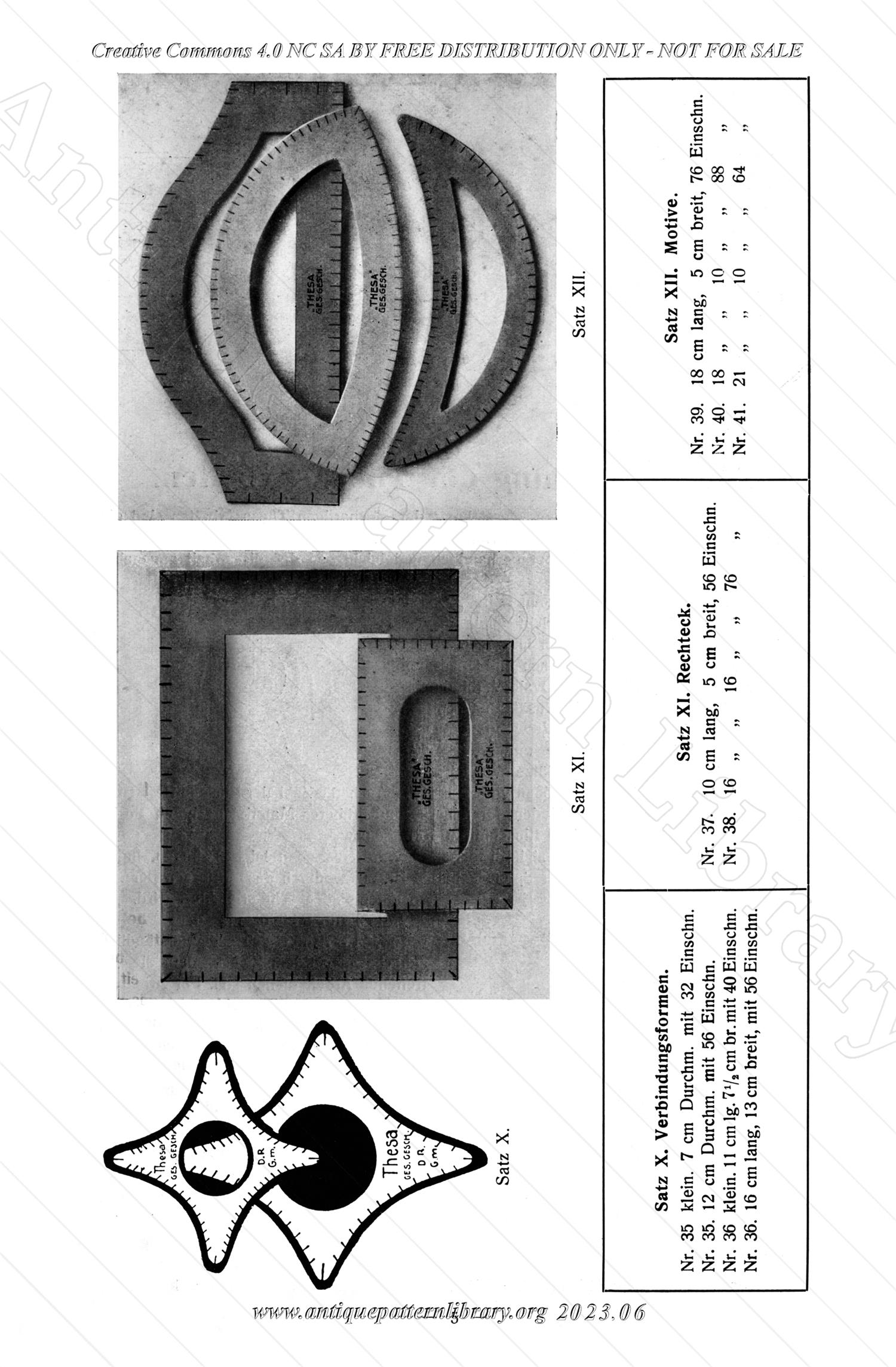 B-YS089 Thesa Handarbeitenbuch