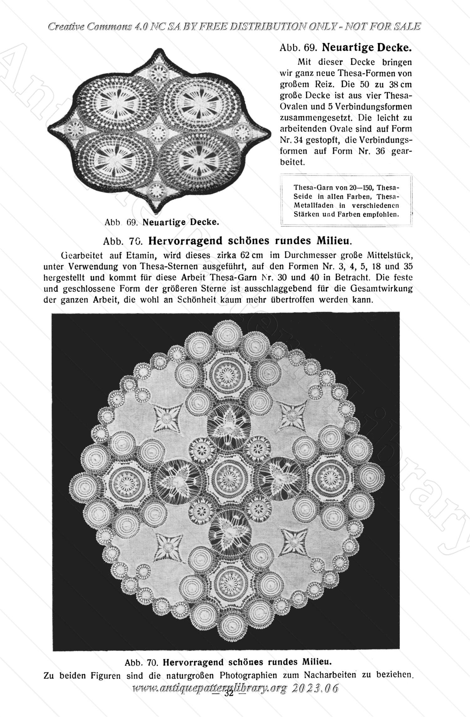 B-YS089 Thesa Handarbeitenbuch