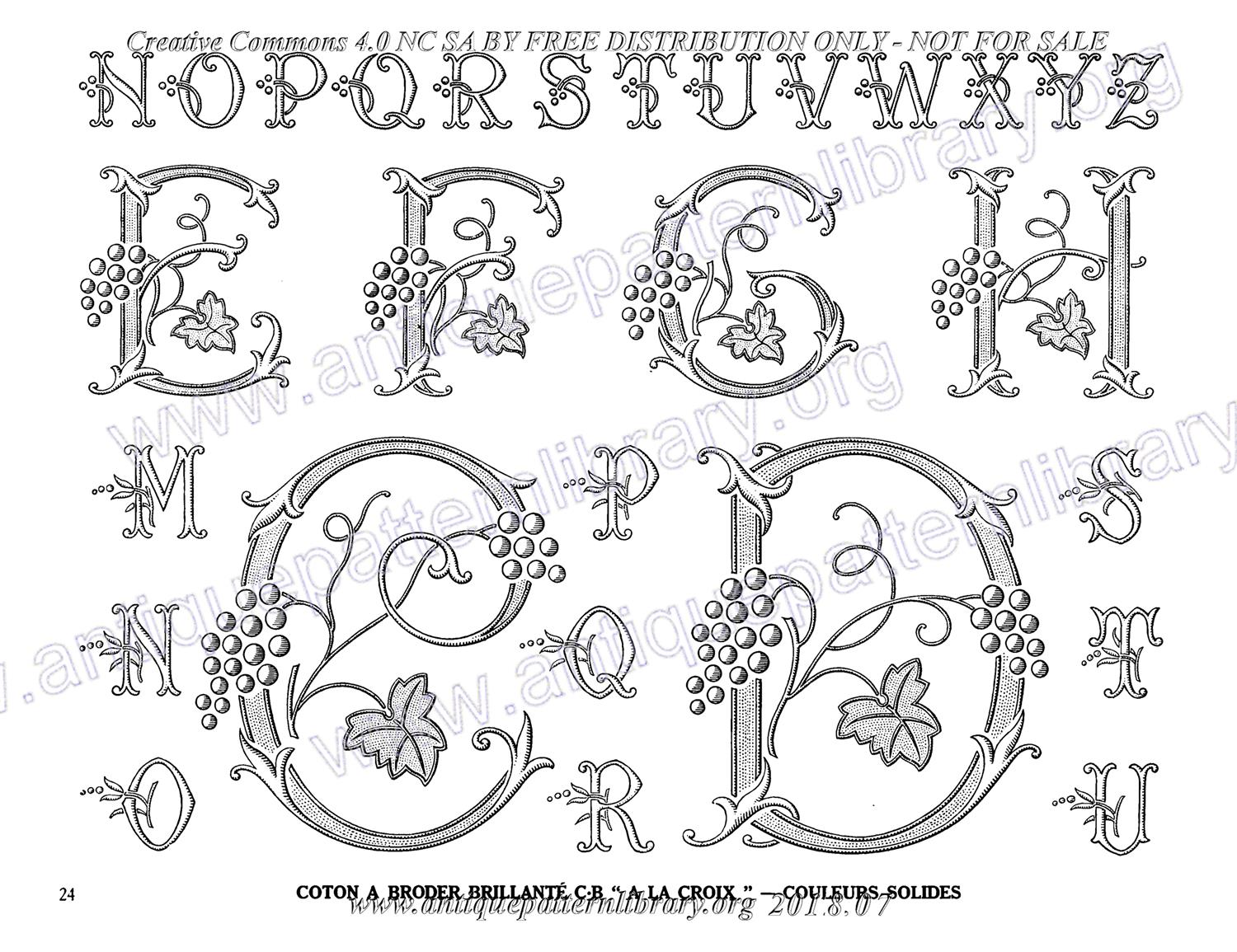 B-YS098 Alphabets