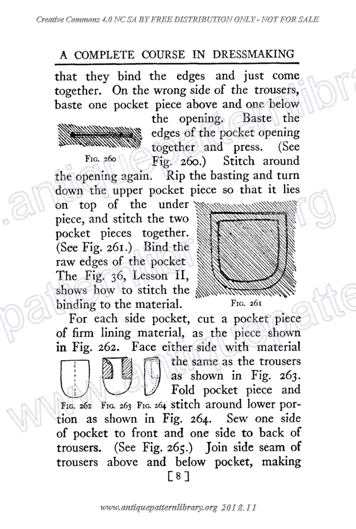 B-YS102 Complete Course in Dressmaking in Twelve Lessons: