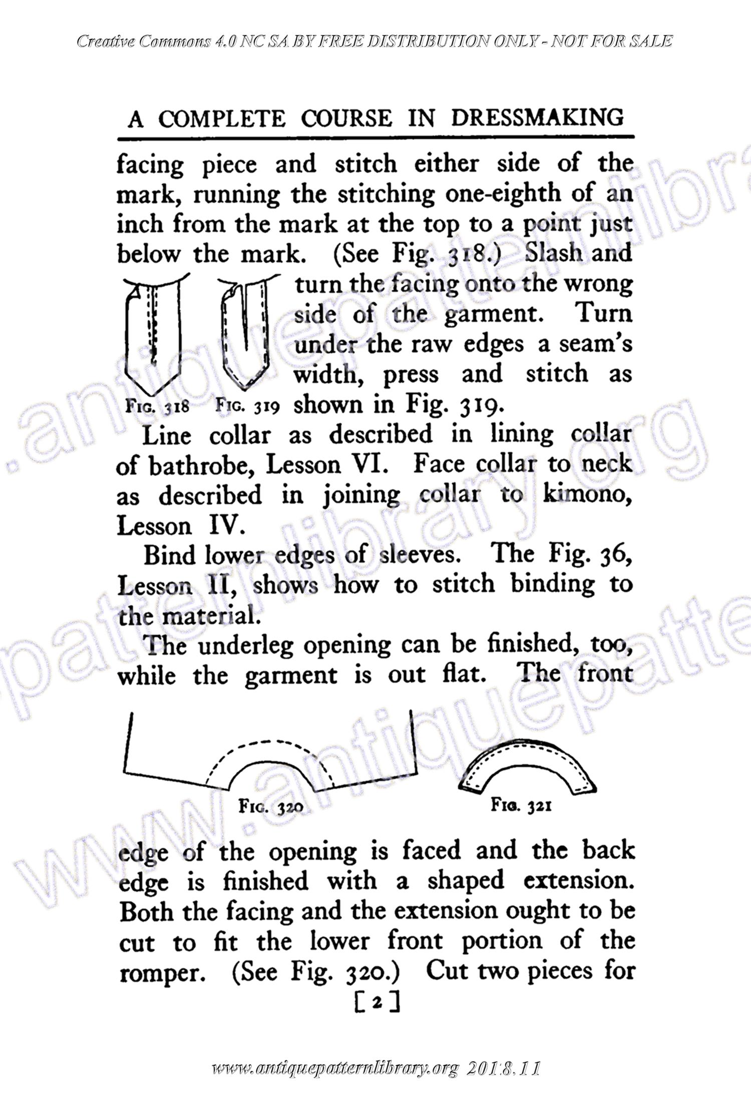 B-YS103 Complete Course in Dressmaking in Twelve Lessons: