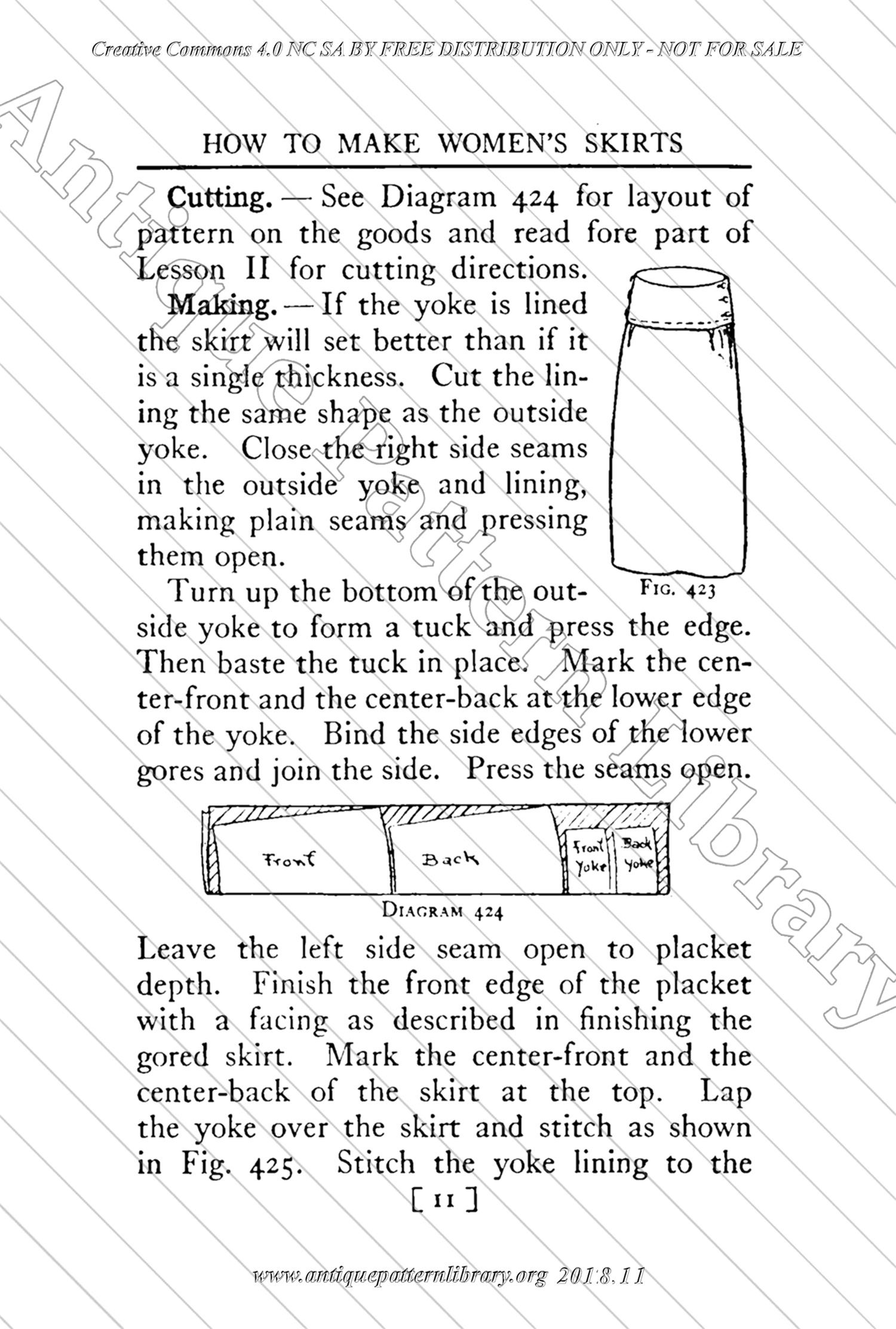 B-YS104 Complete Course in Dressmaking in Twelve Lessons: