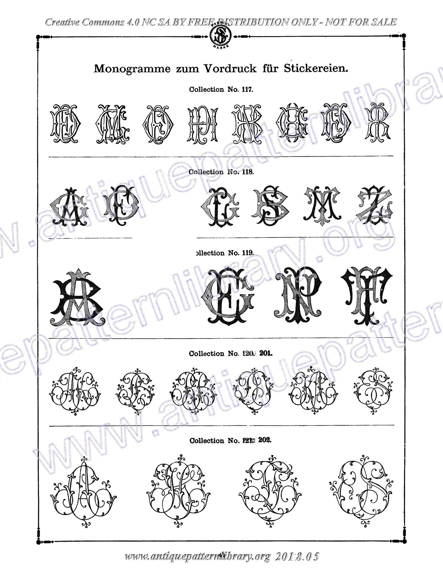 C-YS005 Stickerei Vordruk-Stempel